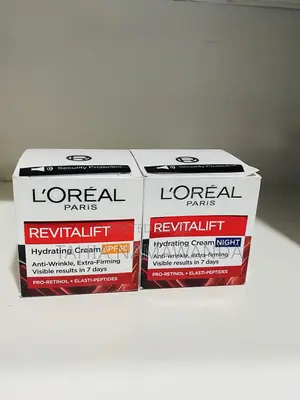 L’Oréal Paris Revatalift Day and Night Creams
