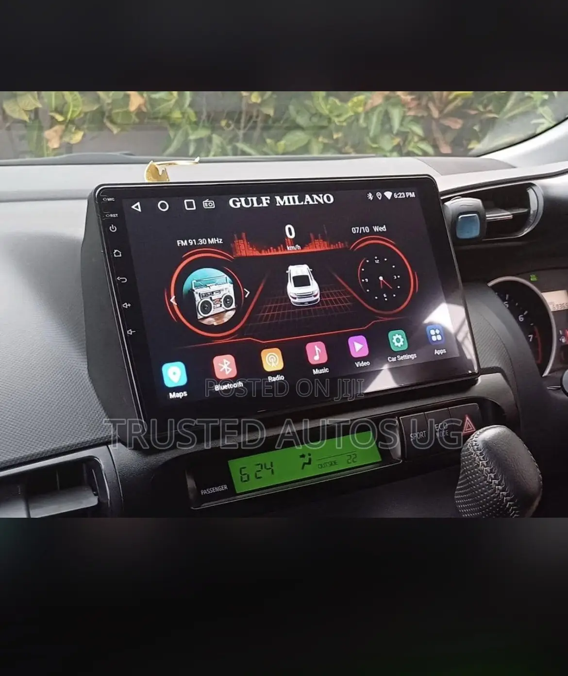 Toyota Wish Android Radio Original Kev60