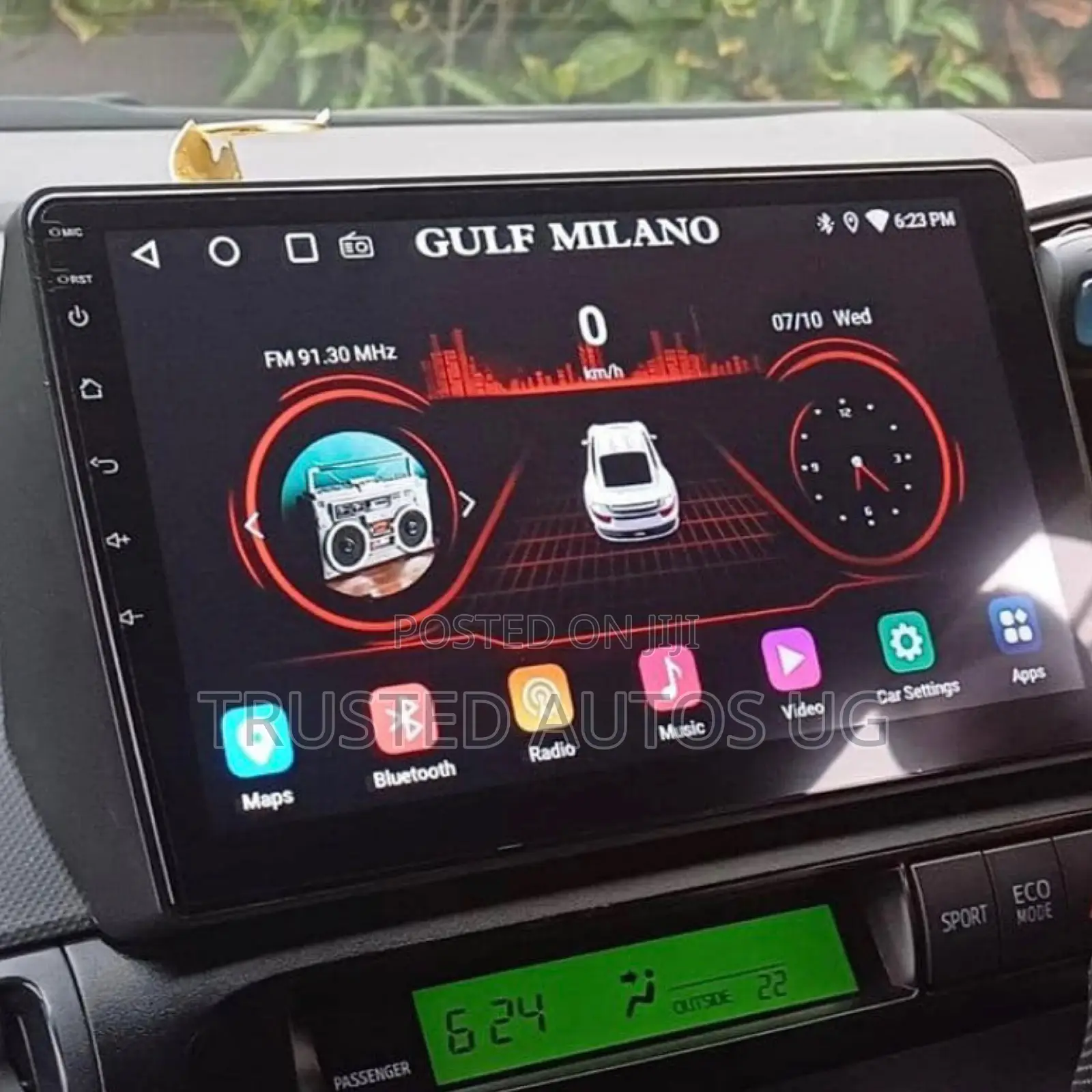 Toyota Wish Android Radio Original Kev60