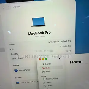Laptop Apple MacBook Pro 2021 M1 16GB Apple M1 Pro SSD 512GB