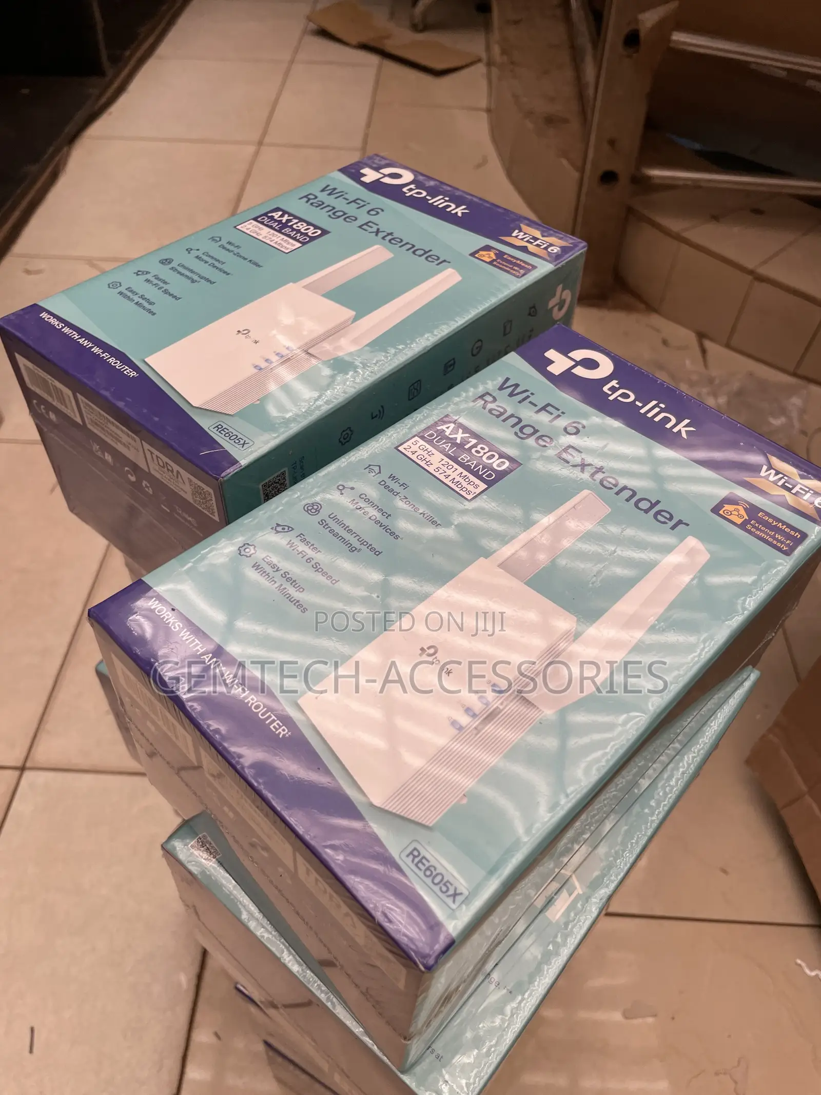 Tp-Link Re605x Ax1800 Wi-Fi 6 Range Extender.