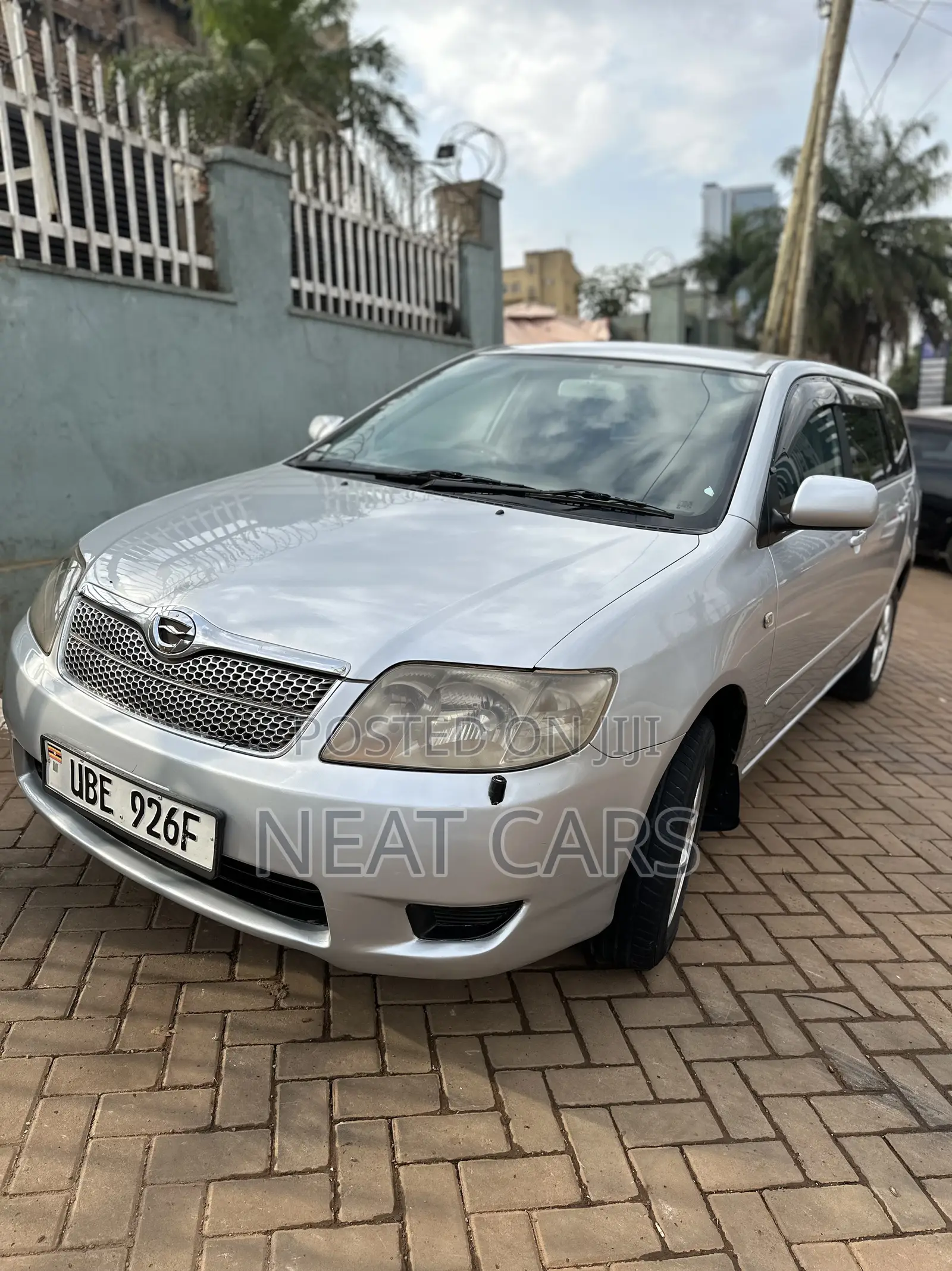Toyota Corolla Fielder 2006 Gray