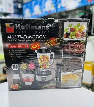 4 in 1 Multifunctional Food Processor/ Blender 1.8l