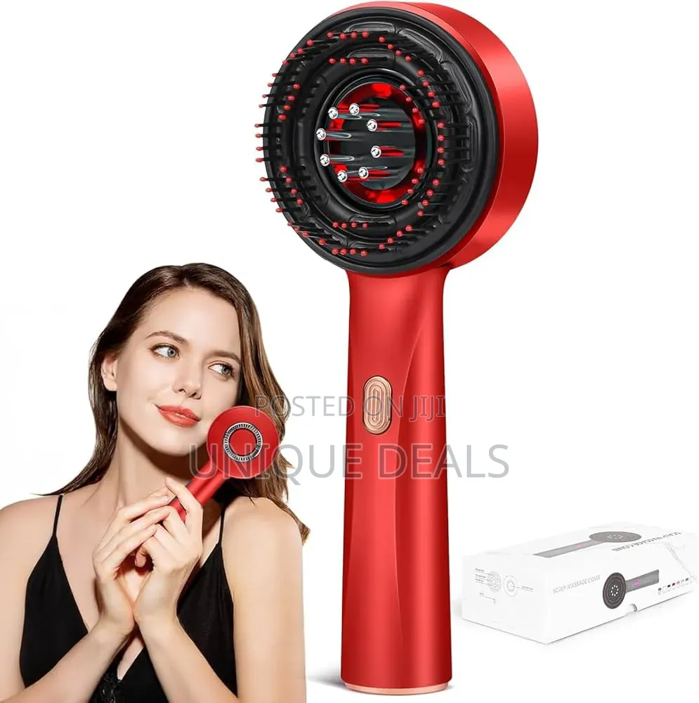 Head Scalp Electric Massager Comb