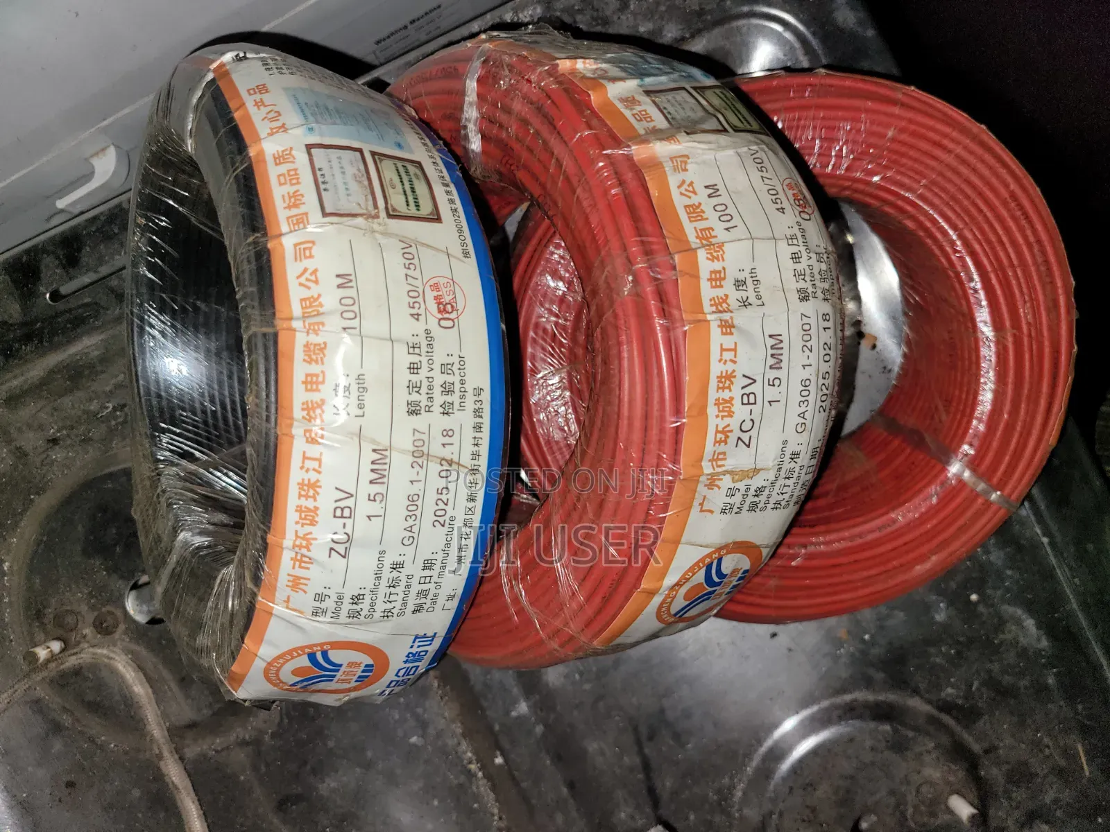 Electrical Cables 1.5mm and 2.5mm