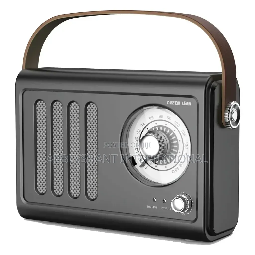 Green Lion Vintage Radio Speaker