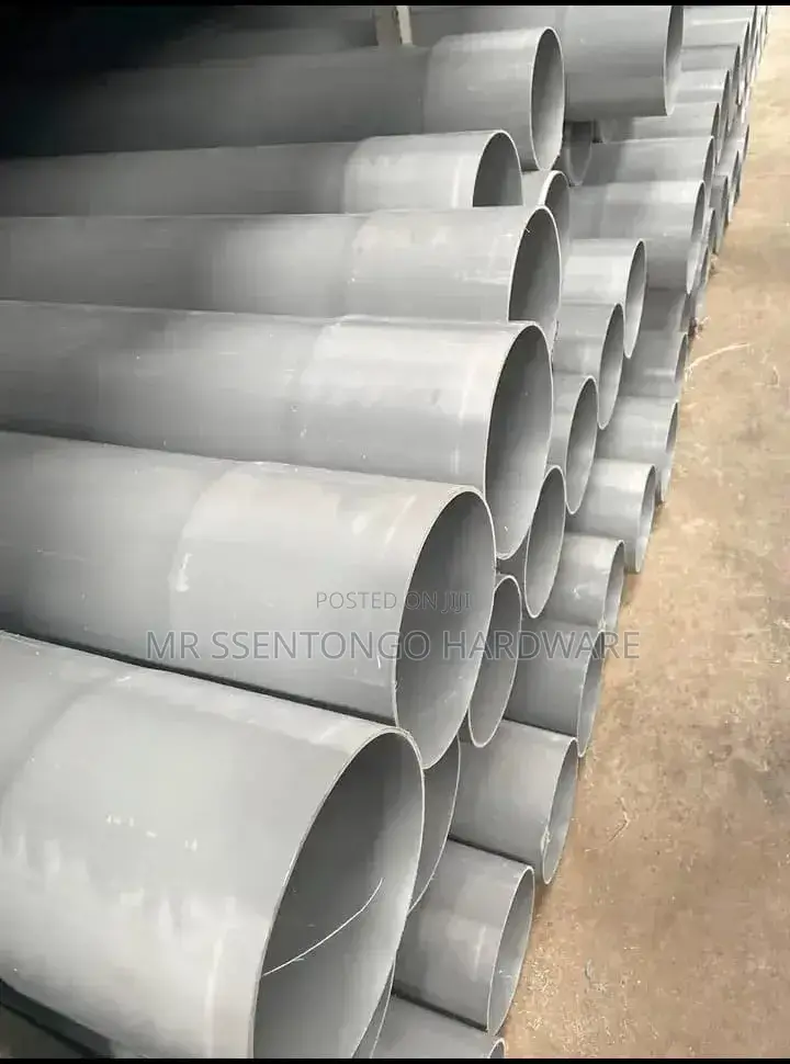 PVC Pipe 6 Inch Heavy Duty Gentex 20ft 6metrs Good Quality/All Sizes