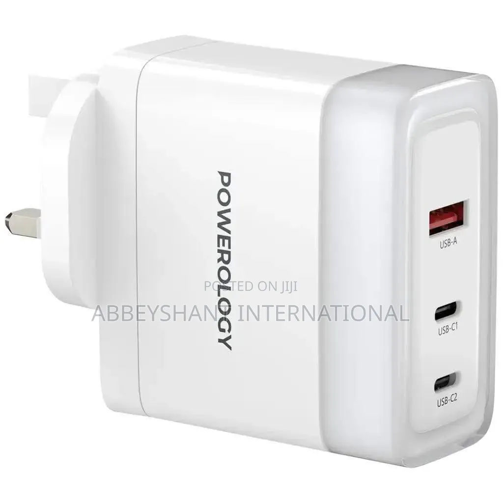 Powerology Lunex Series Fast Charging Adapter
