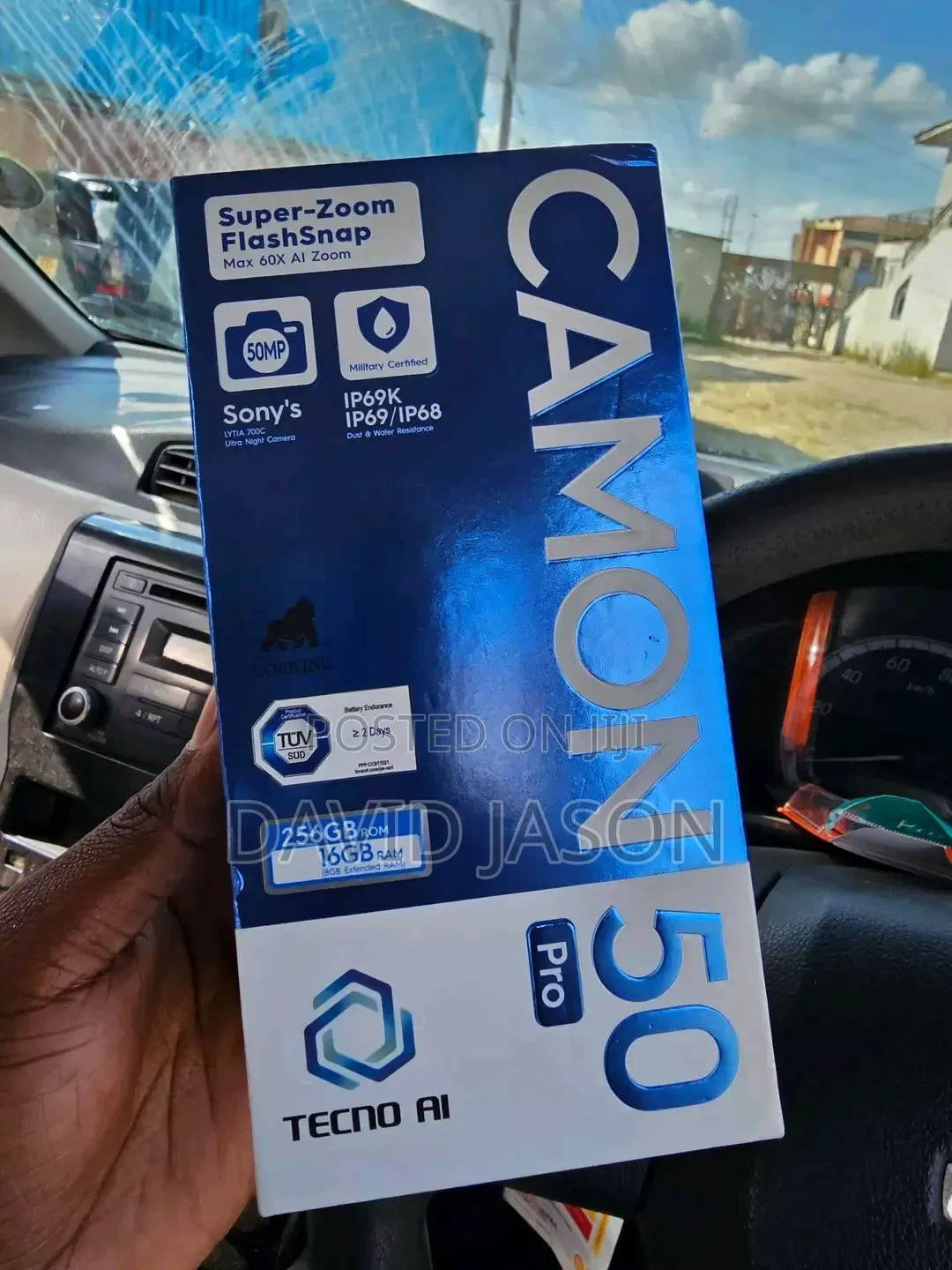 New Tecno Camon 50 Pro 256 GB Green