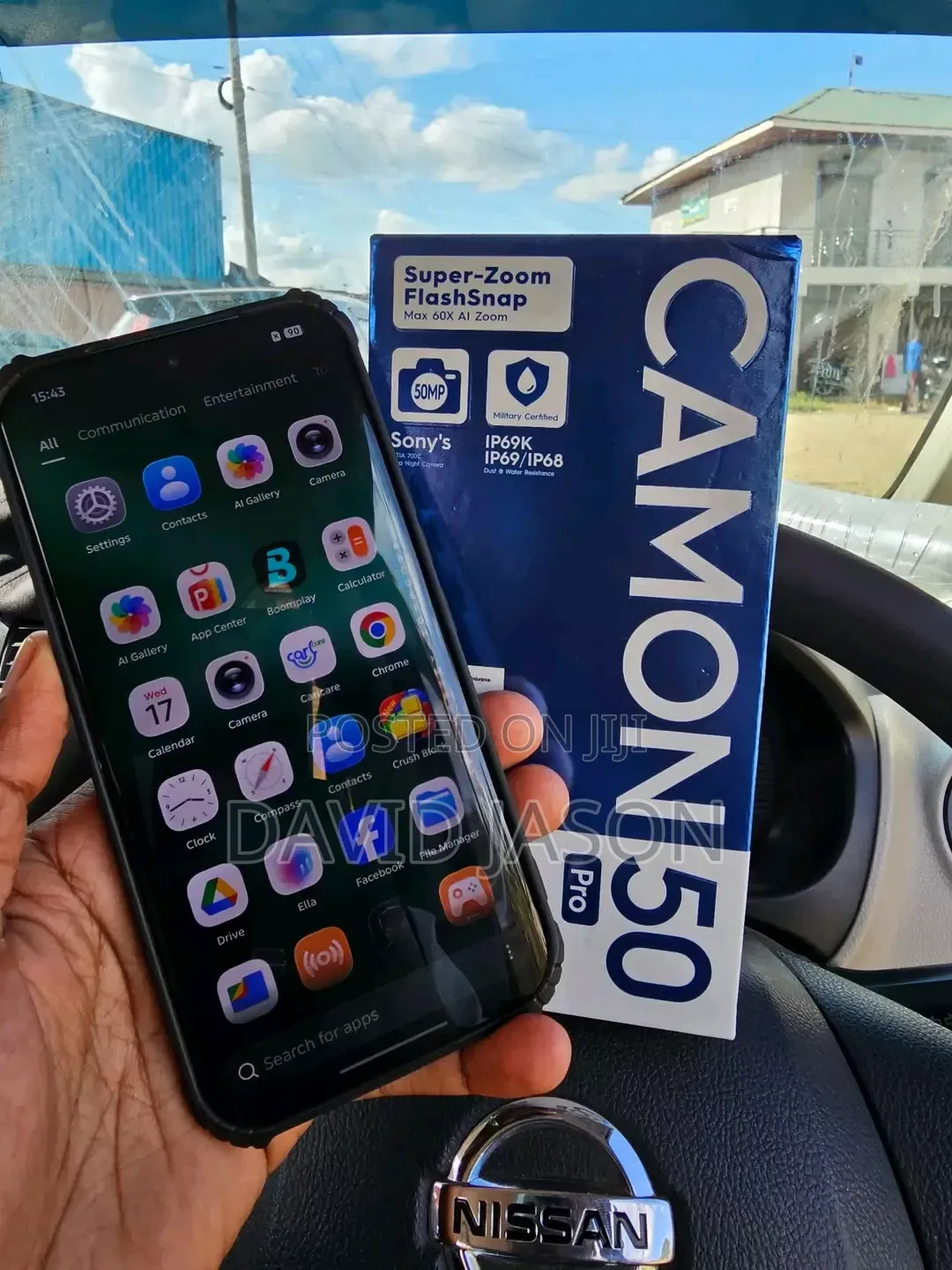 New Tecno Camon 50 Pro 256 GB Green