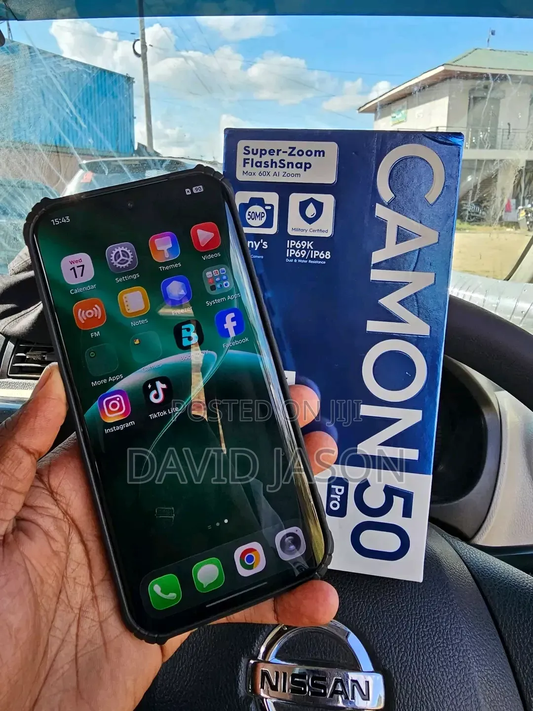 New Tecno Camon 50 Pro 256 GB Green