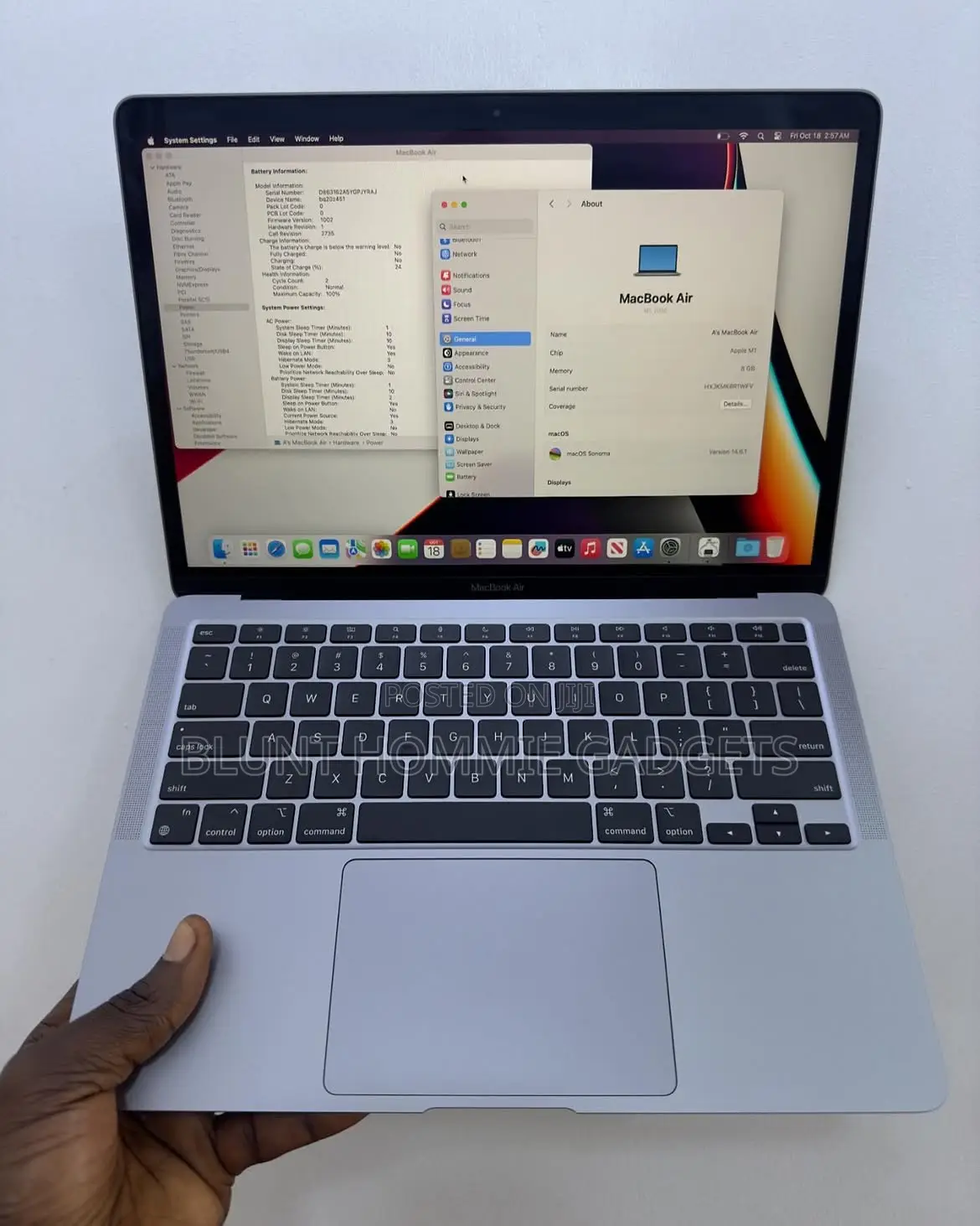 Laptop Apple MacBook Air 2020 M1 8GB Apple M1 SSD 256GB