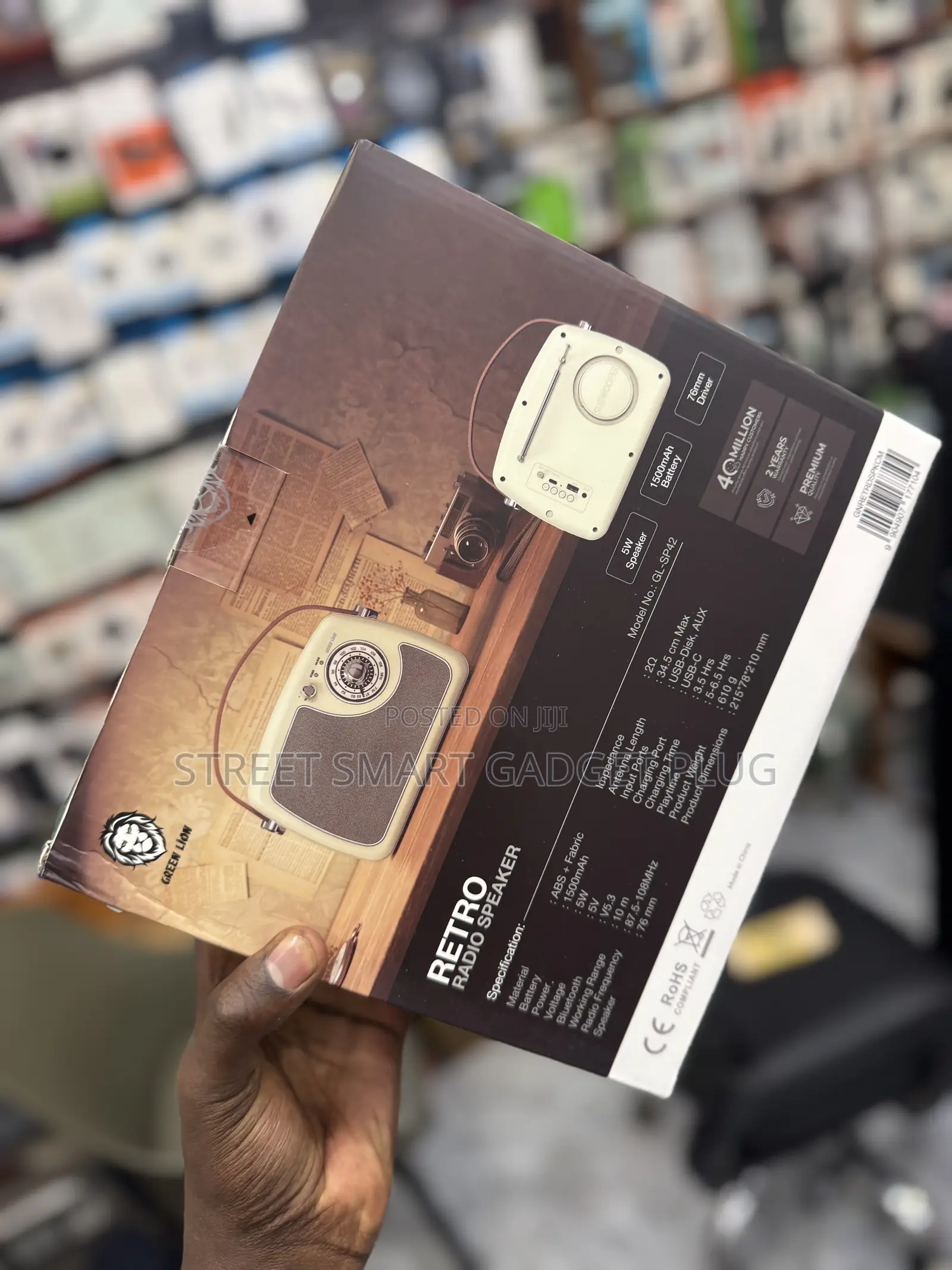 Greenlion Fm Radio and Bluetooth Speaker