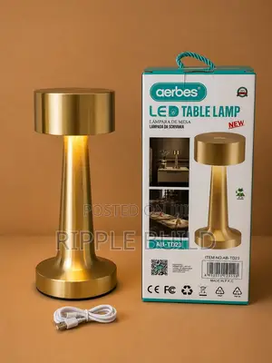 Aerbes Ab-Td23 Rechargeable Led Table Lamp Touch Dimmable Night Light