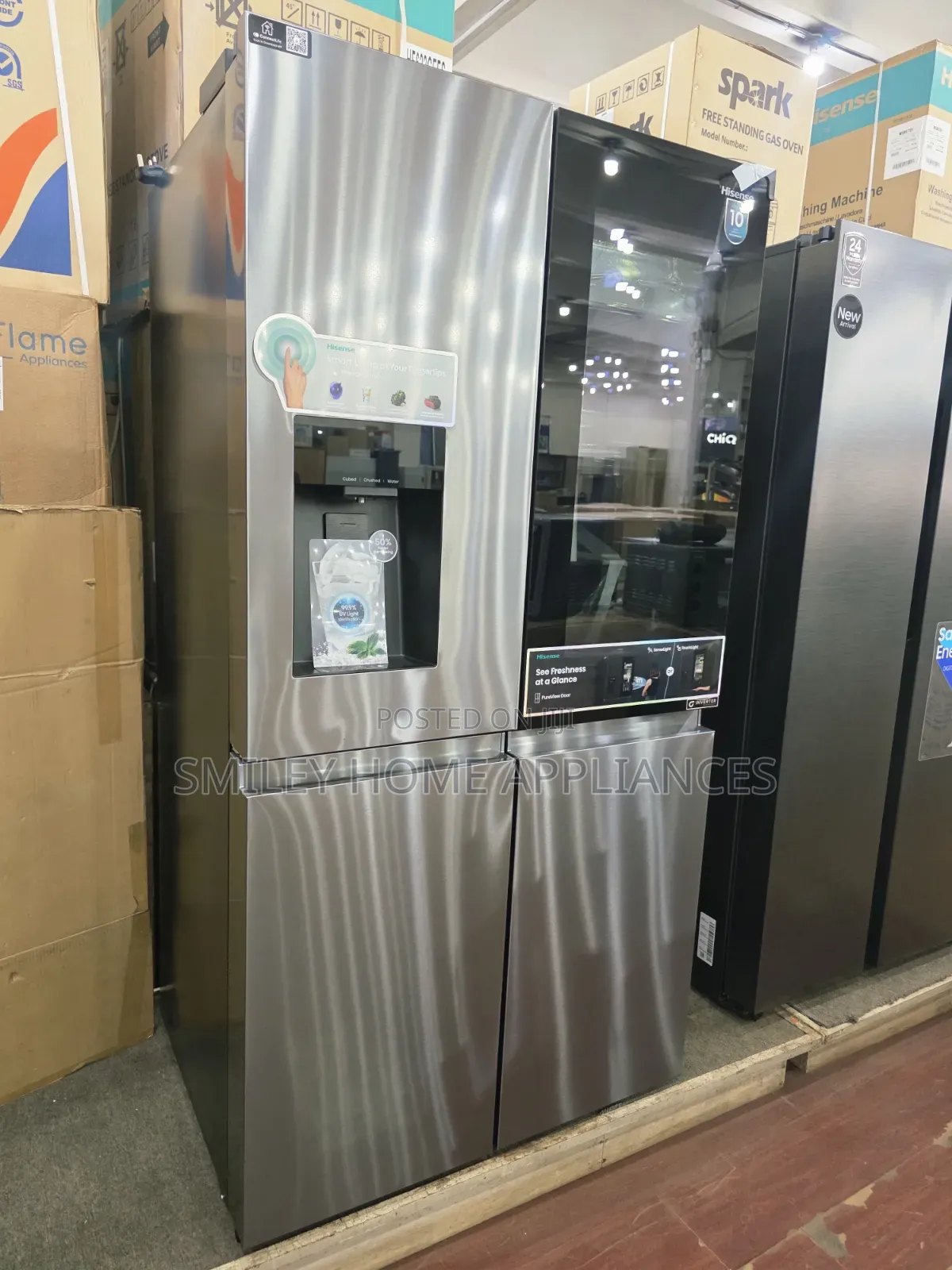 Hisense 4 Door Refrigerator 780ltrs Knock Knock at Discount