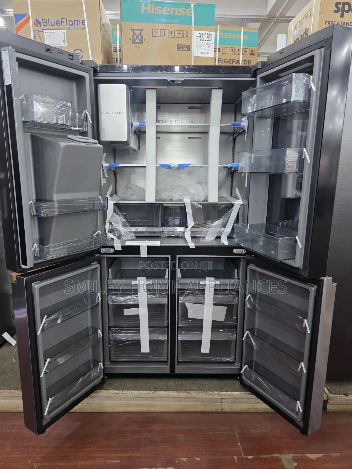 Hisense 4 Door Refrigerator 780ltrs Knock Knock at Discount