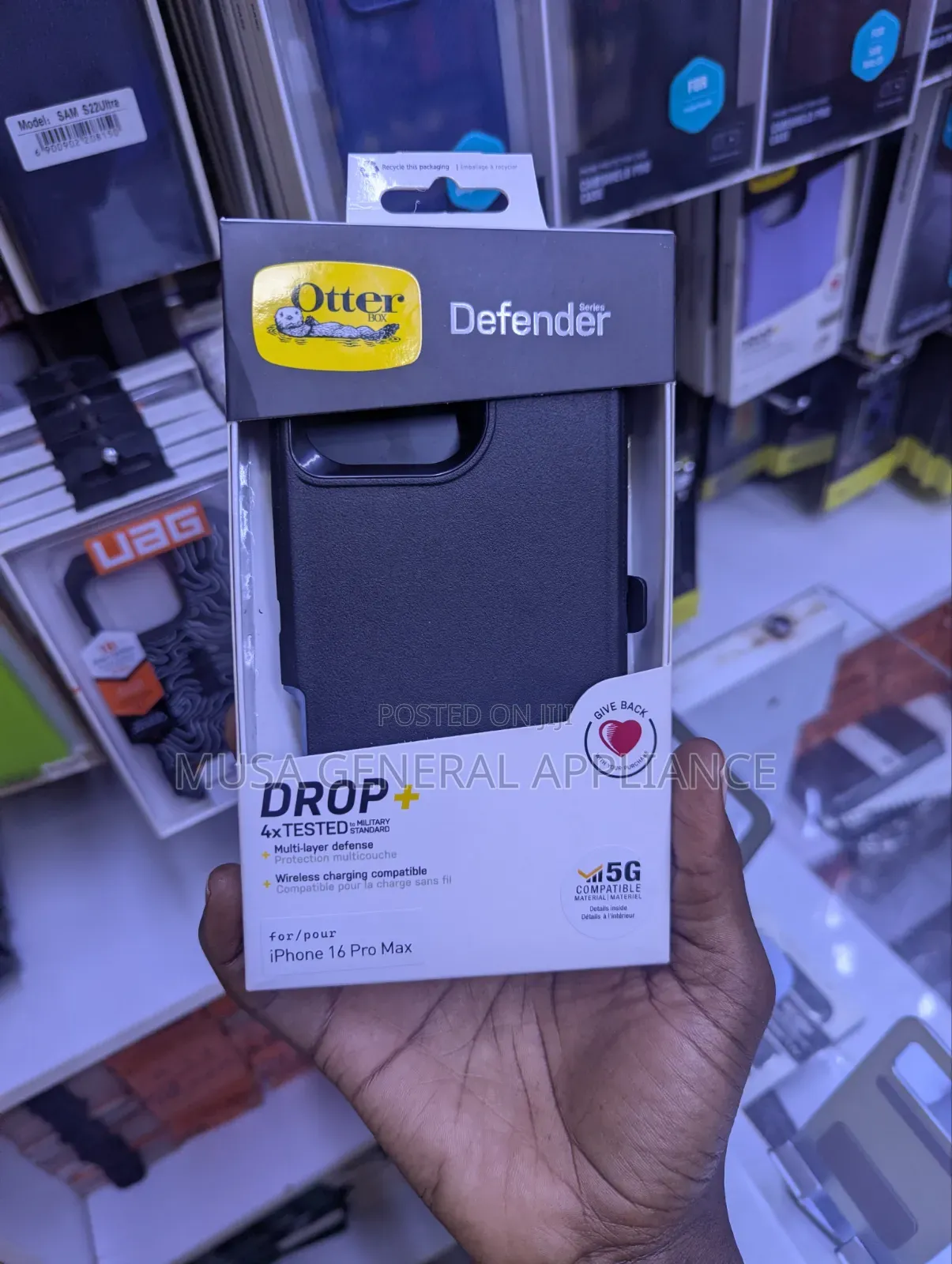iPhone 16 Pro Max Defender Back Case