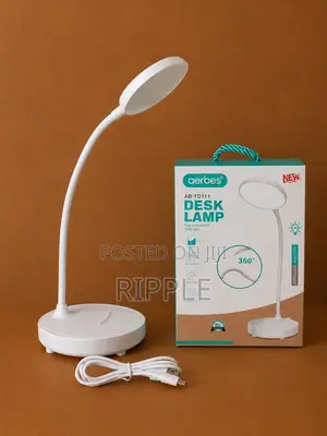 Aerbes Ab-Td111 Portable Led Desk Lamp, 1200mah Rechargeable