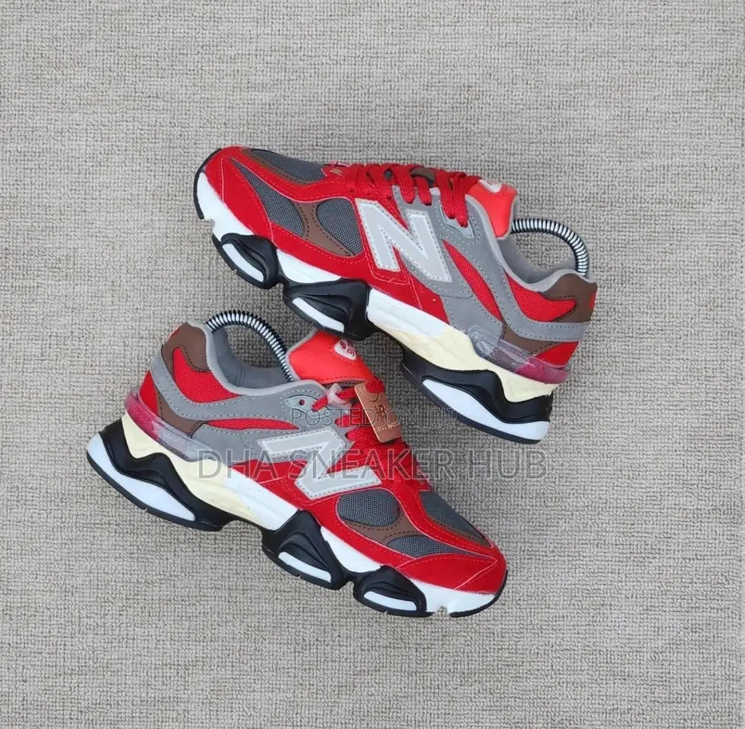 New Balance 9060 Maroon Original Sneakers