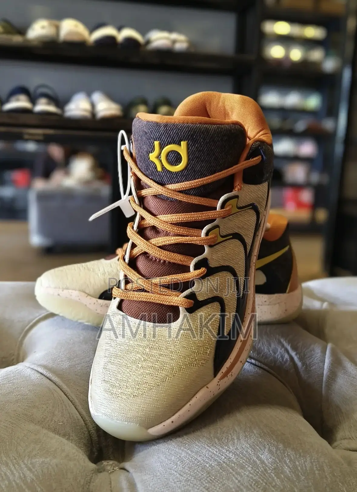 Genuine Nike Kd 17 NRG X Bink Basket Ball Shoes in Stock