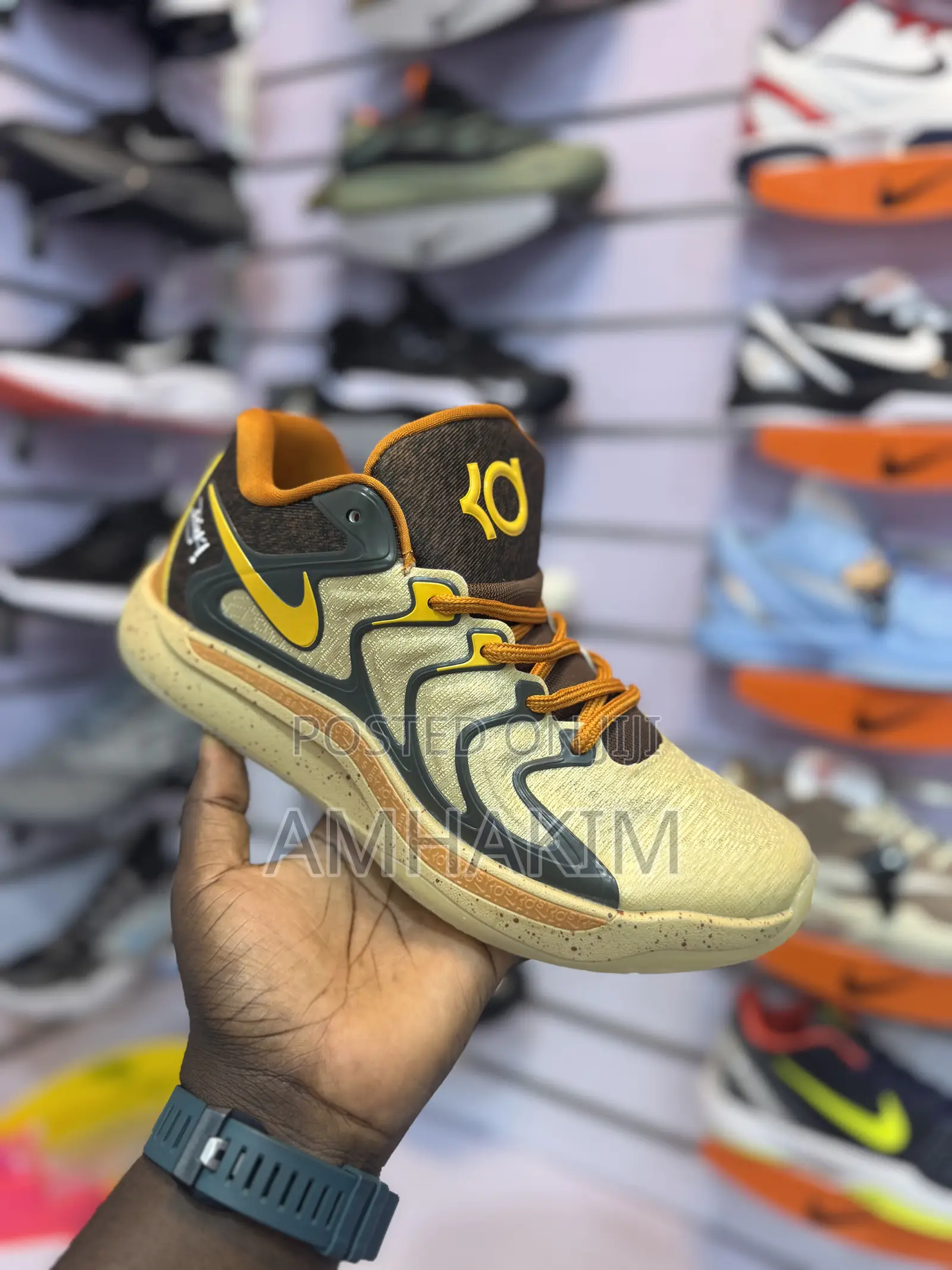 Genuine Nike Kd 17 NRG X Bink Basket Ball Shoes in Stock