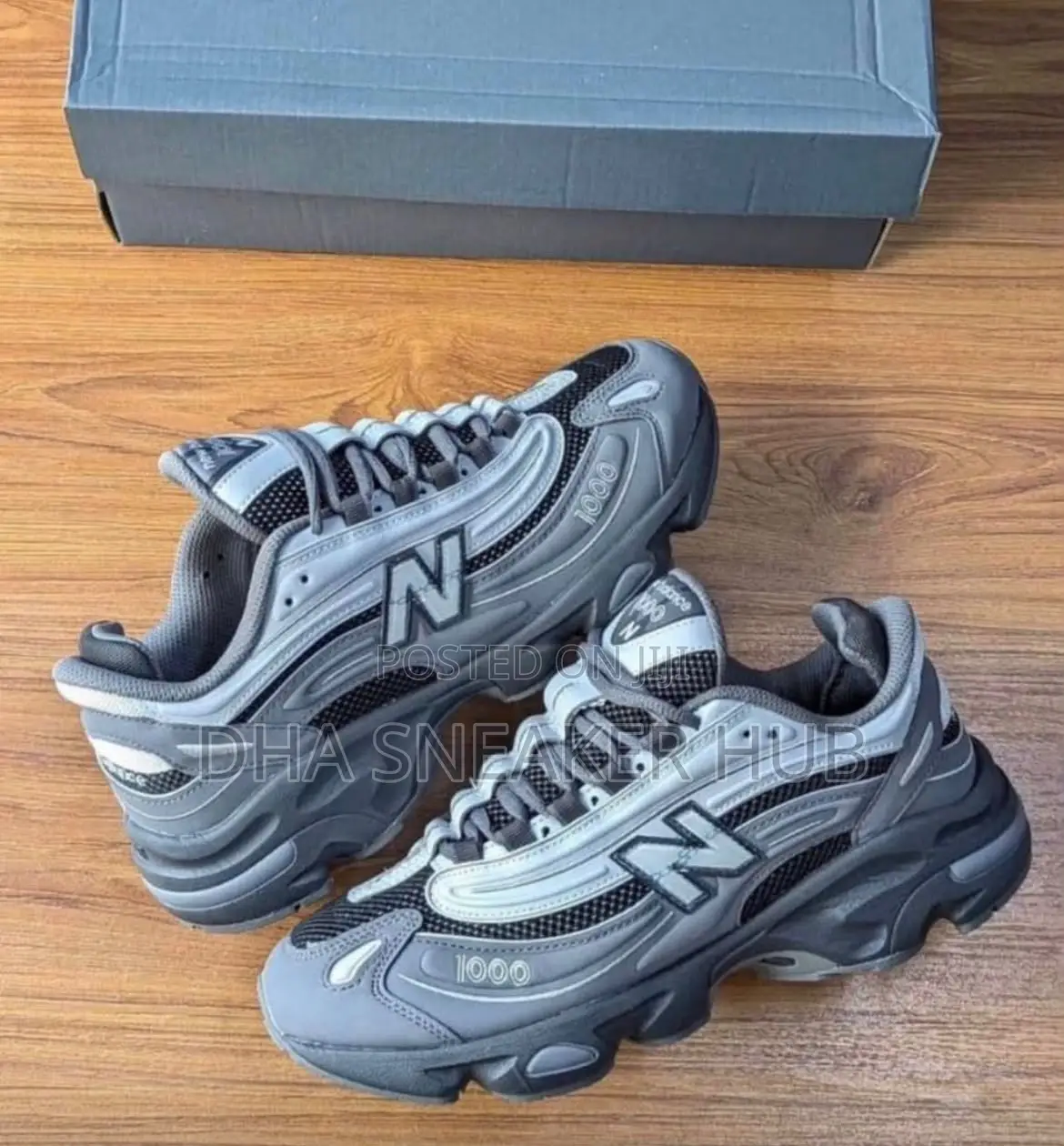 New Balance 1000 Grey Premium Sneakers