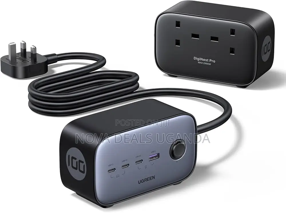 Ugreen 100w Power Strip Usb C Charger, 6-in-1charging Extension
