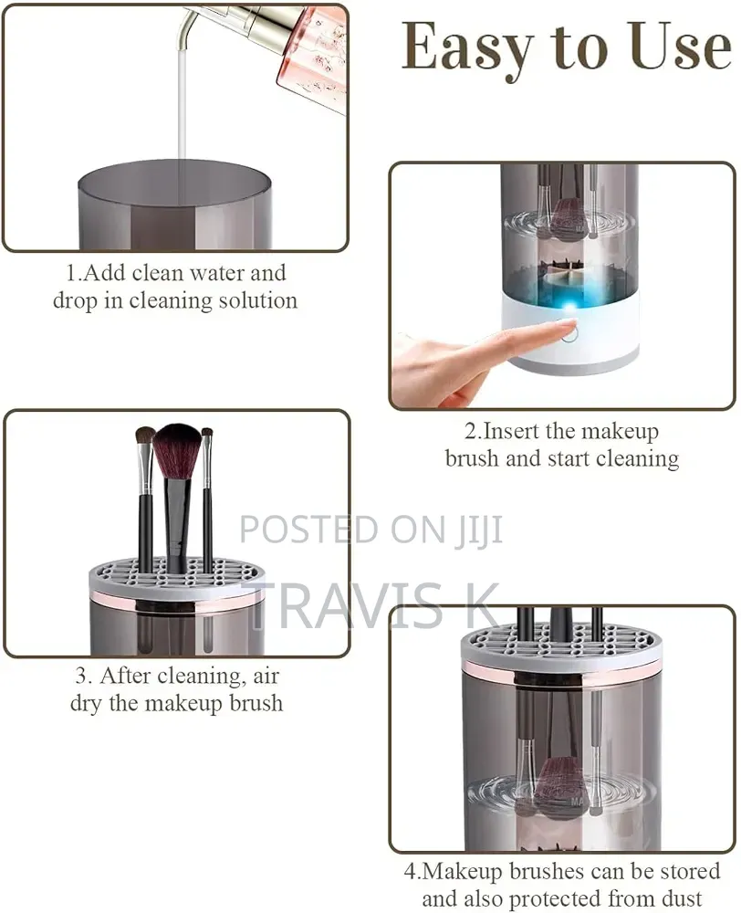 Electric Makeup Brush Cleaner