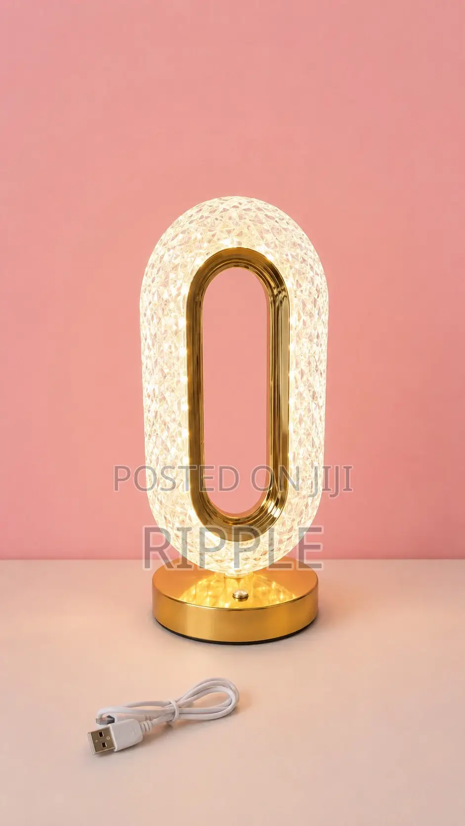 Recgargeable Crystal Bedside Lamp Aerbes Ab-Td34