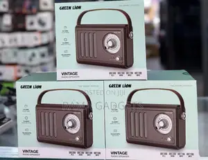 Green Lion Vintage Radio Speaker