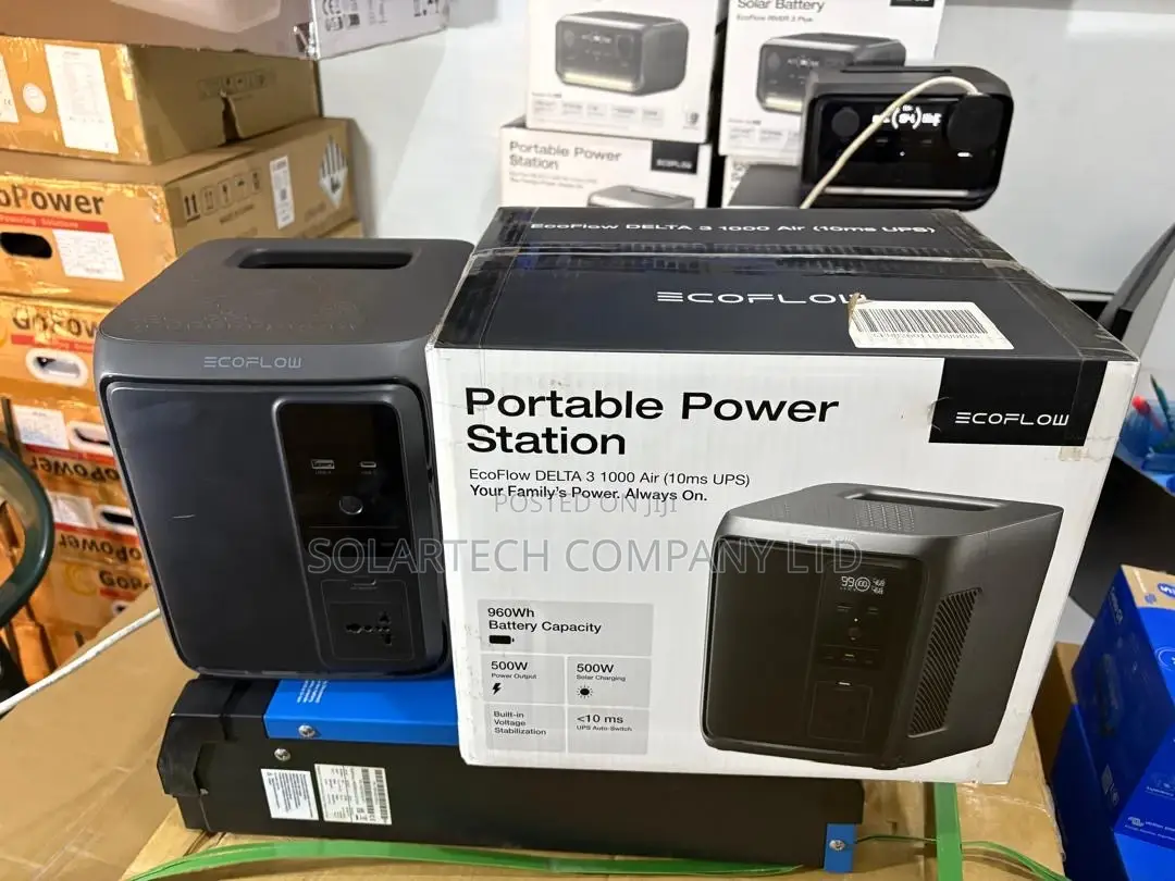 960wh Ecoflow Backup Power Station With Fast Ups Function