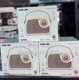 Green Lion Retro Radio Speaker