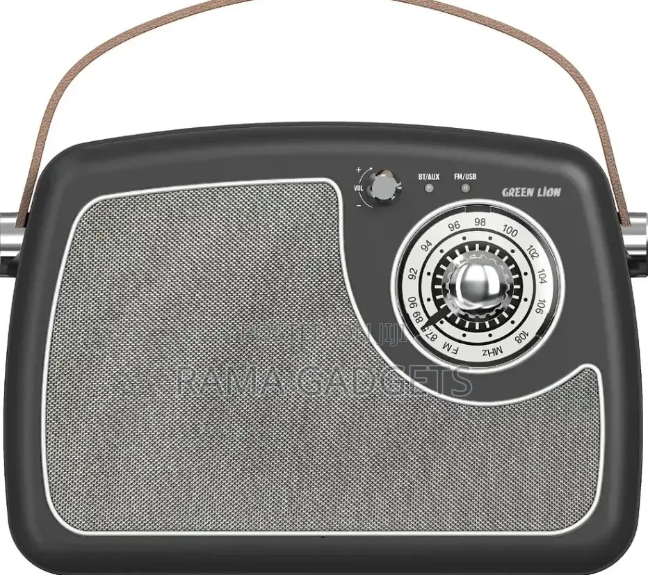 Green Lion Retro Radio Speaker