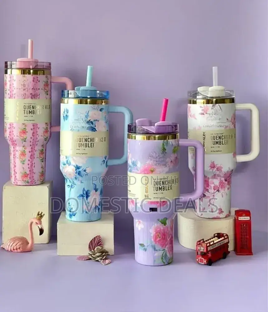 Floral Print Quencher H2.0 Insulated Tumbler