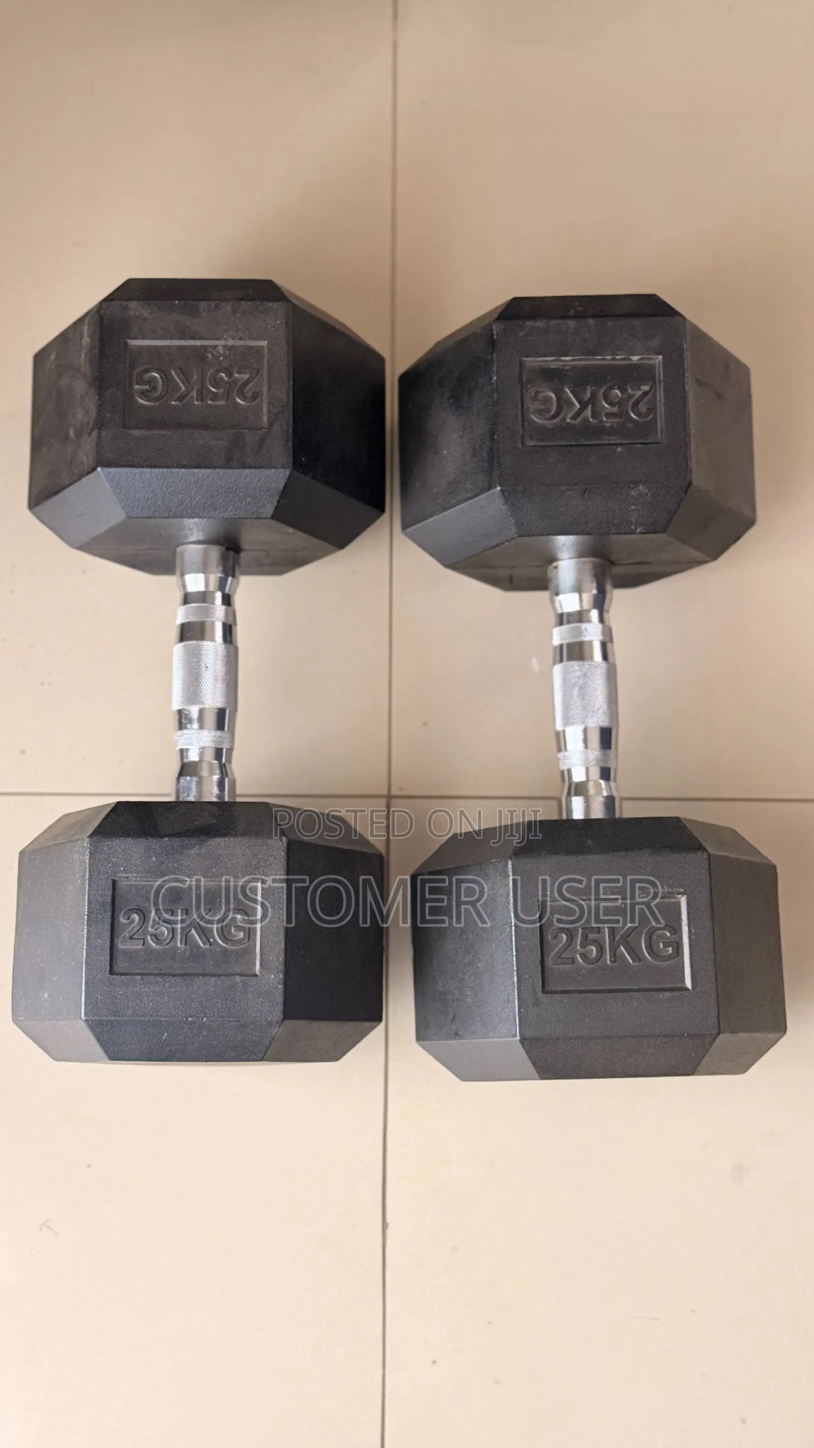 Dumbells 25kg