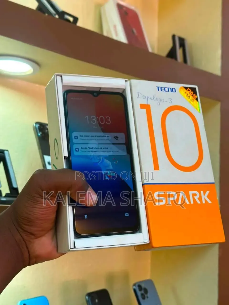 New Tecno Spark 10 128 GB Blue