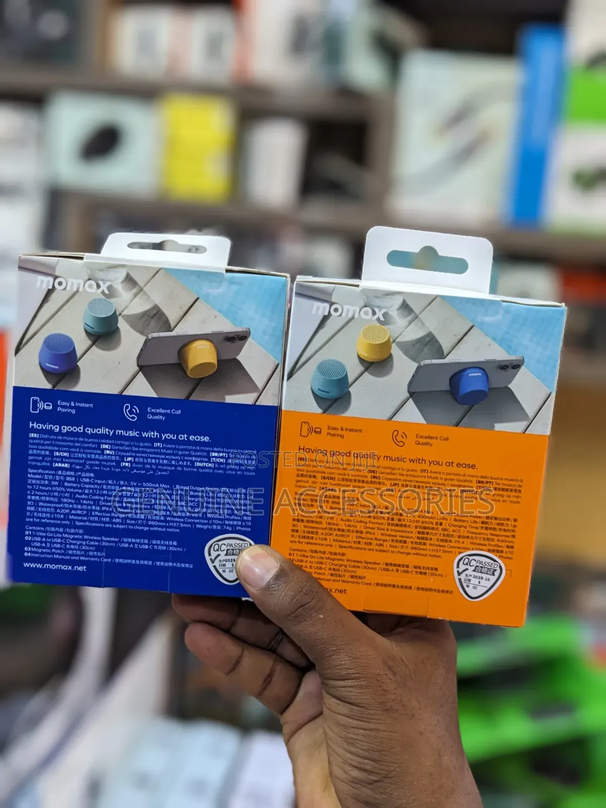 Momax Vibe Go Lite Portable Wireless Speaker