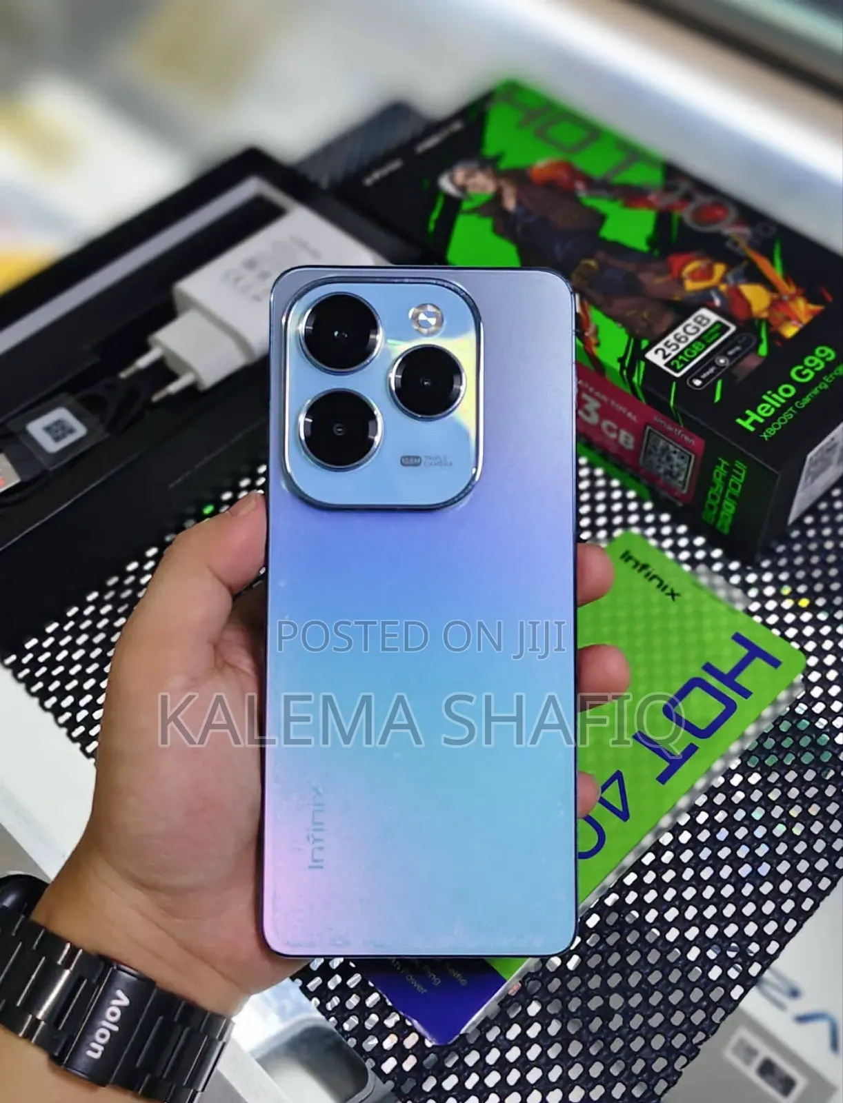 New Infinix Hot 40 Pro 256 GB Blue