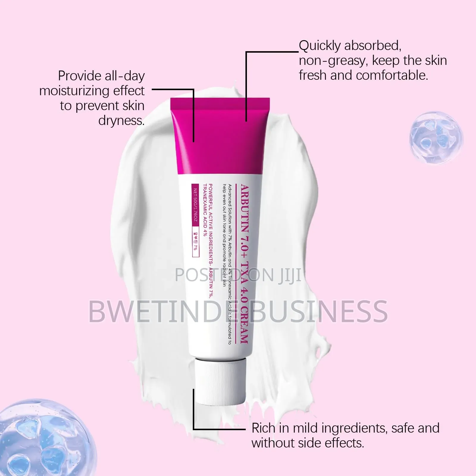 Arbutin 7% + Tranexamic Acid 4% Dark Spot Cream for Face