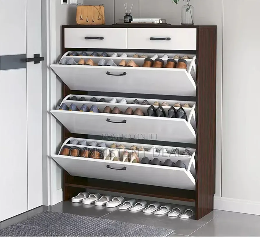 Shoe Cabinet Tipping Bucket Shoe Rack Storage Cabinet