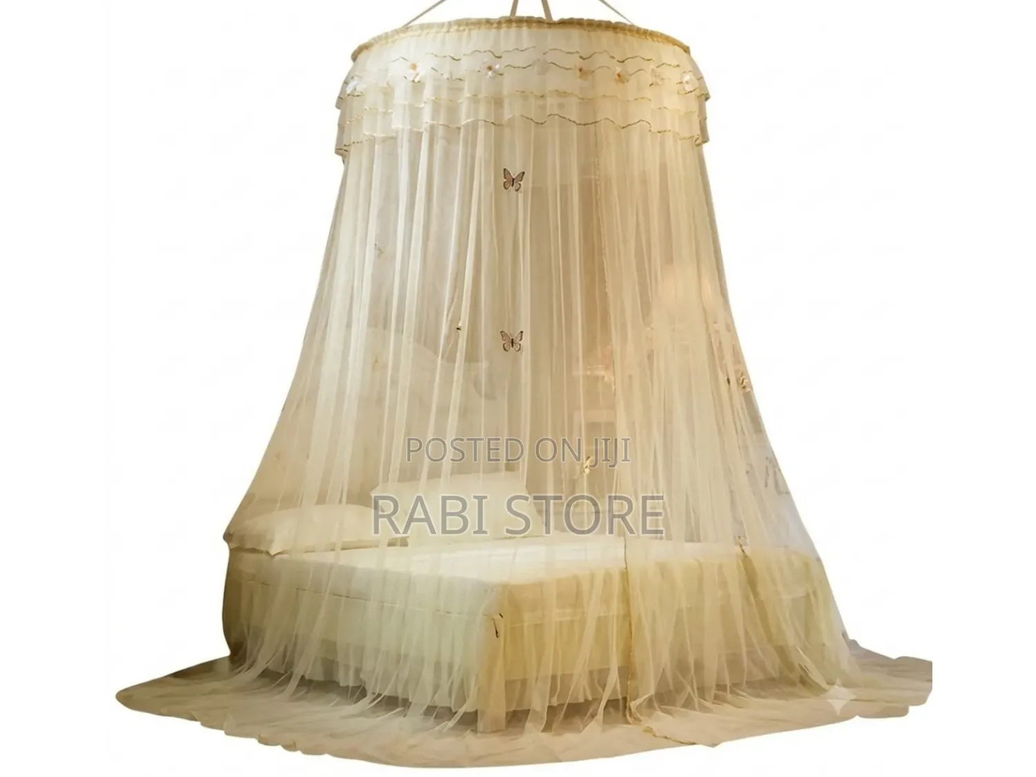 Hanging Circullar Mosquito Net Free Size, Different Colors