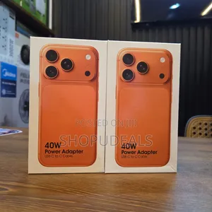 iPhone 17 Pro Max 40w Dynamic Power Adapter