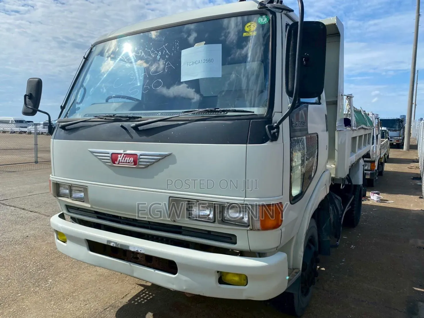 Hino Ranger Tipper 4ton on Quick Sale in Kampala City Brand