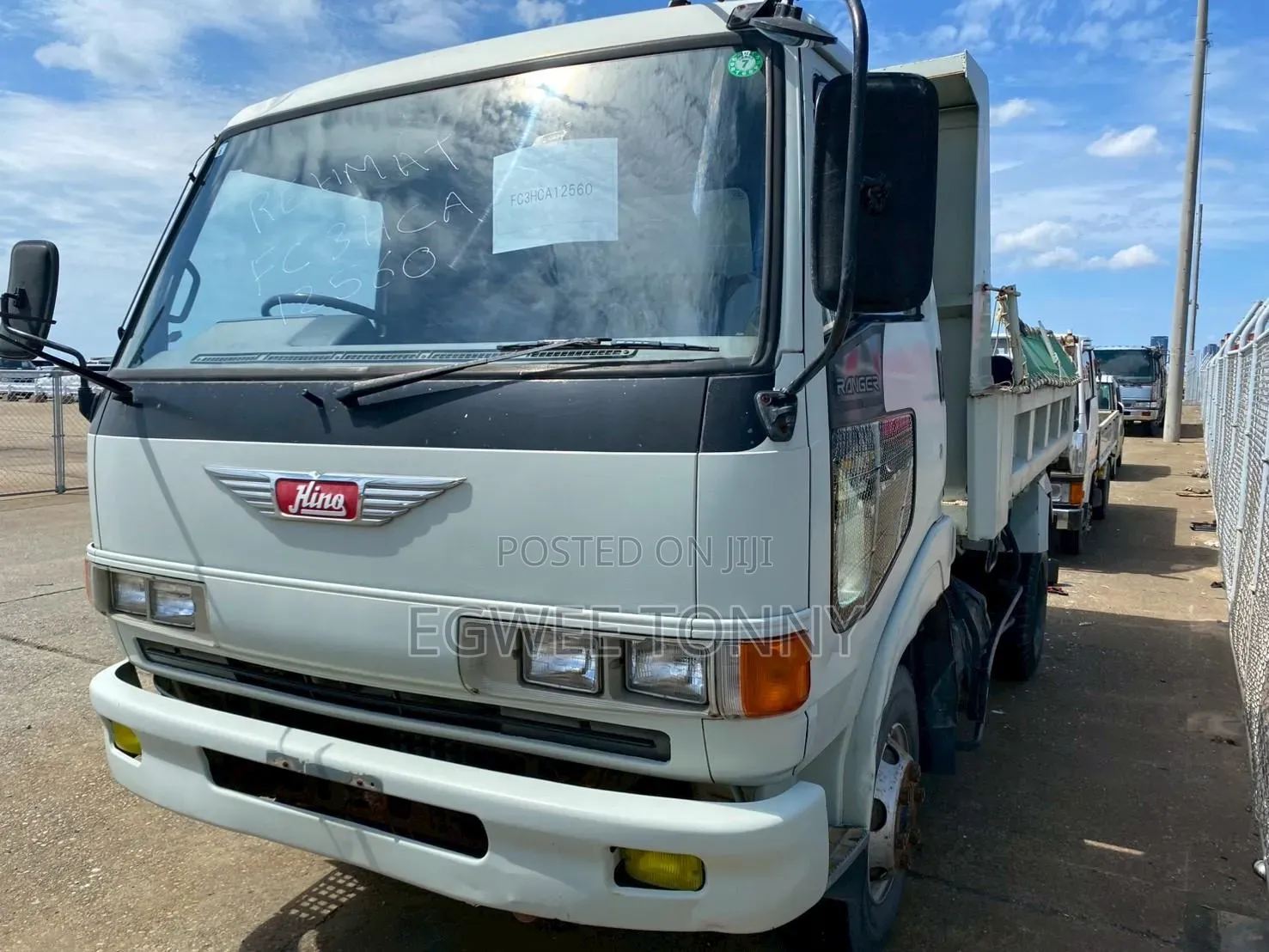 Hino Ranger Tipper 4ton on Quick Sale in Kampala City Brand