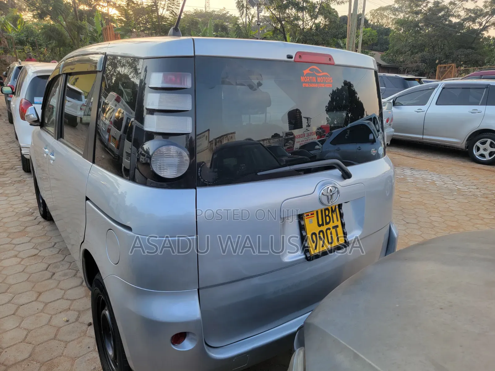 Toyota Sienta 2008 Gray