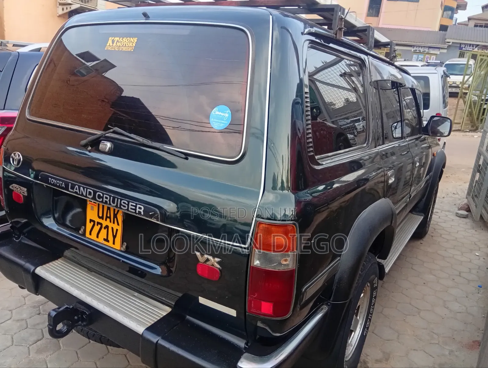 Toyota Land Cruiser II 3.0 TD 1994 Black