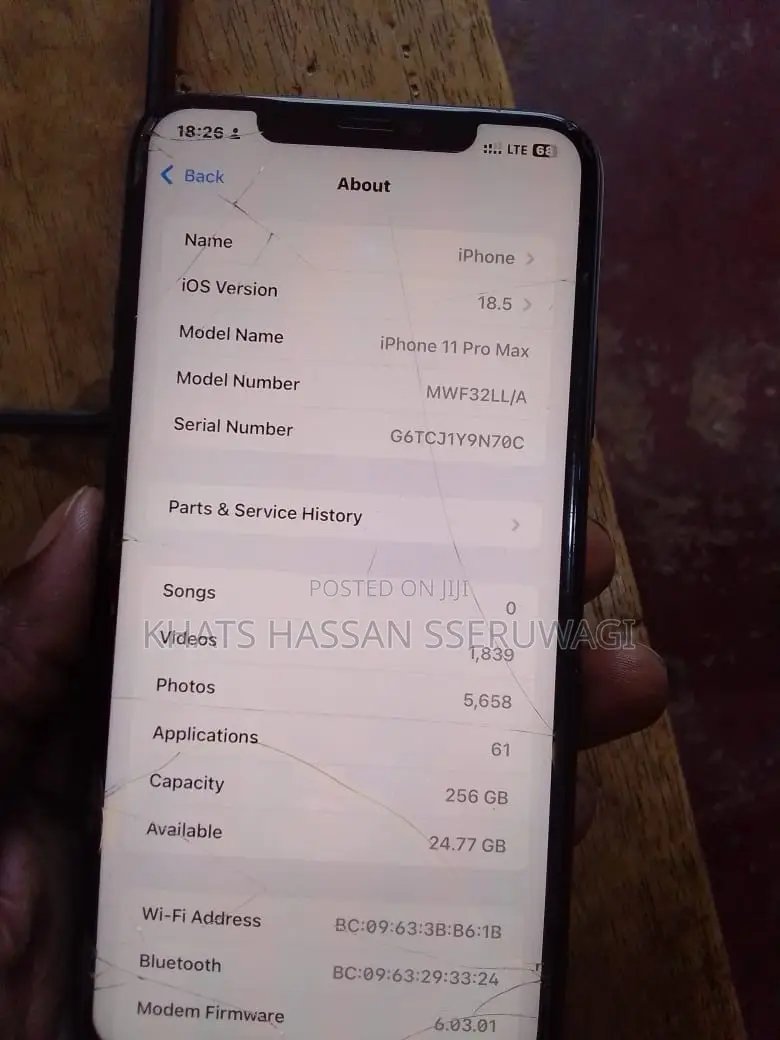 Apple iPhone 11 Pro Max 256 GB Gray