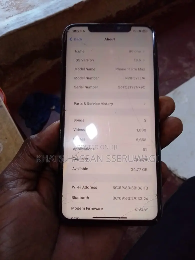 Apple iPhone 11 Pro Max 256 GB Gray