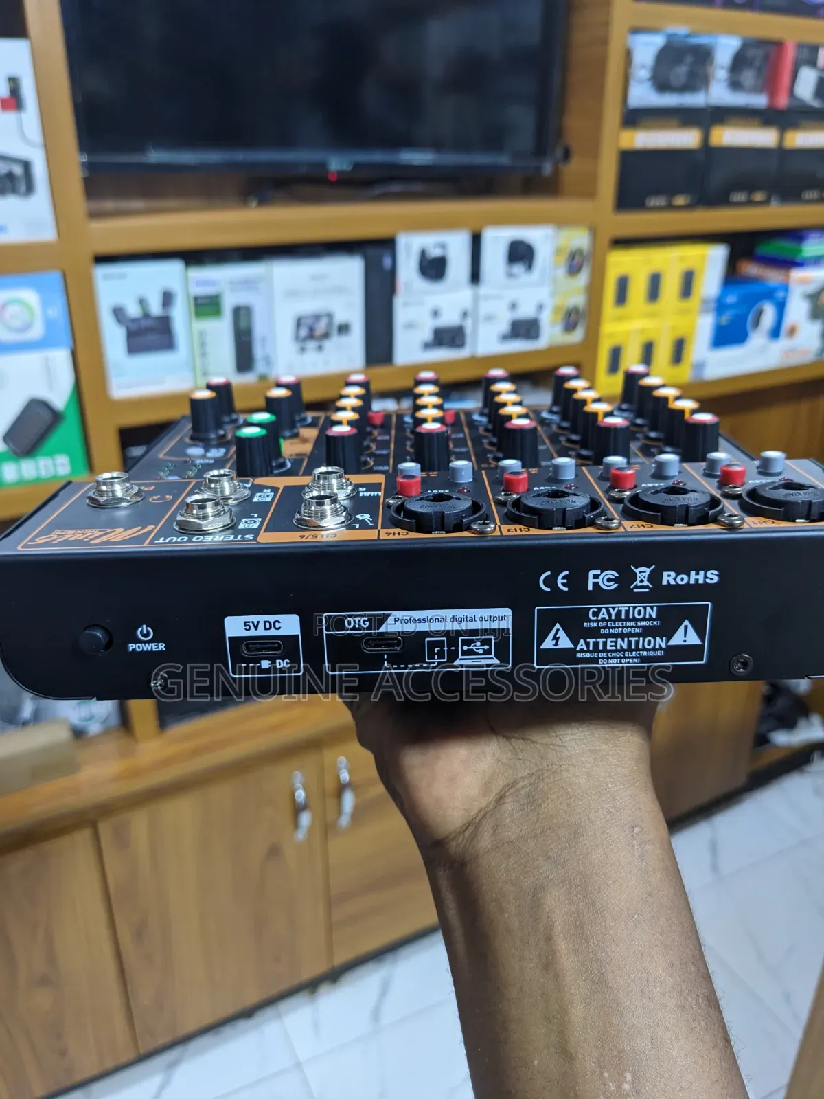 Mini 6 Mixer Professional Recordimg Sound Card