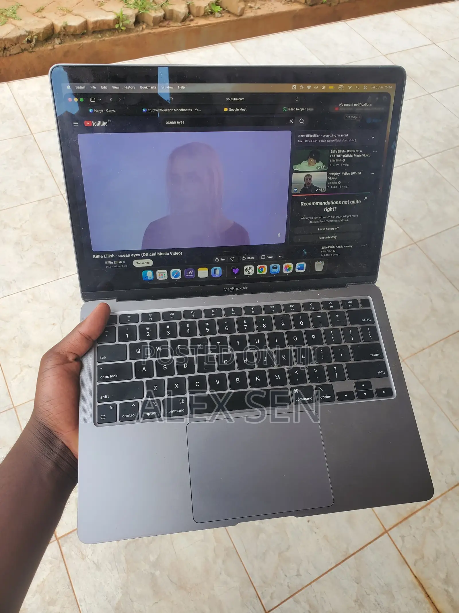 Laptop Apple MacBook Air 8GB Apple M1 SSD 256GB